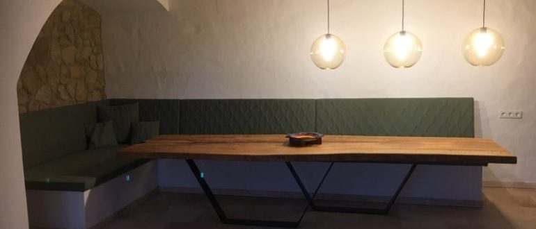 Esche mit 360 x 120 cm