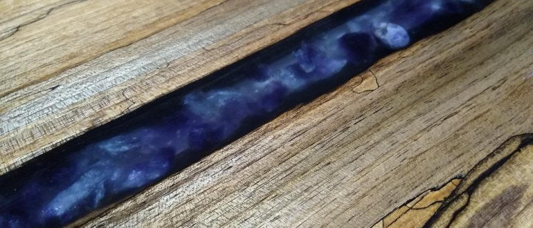 Walnuss und Amethyst