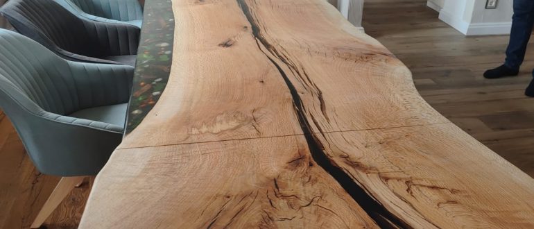 Wandbild / Tisch Kombi & Sidebord